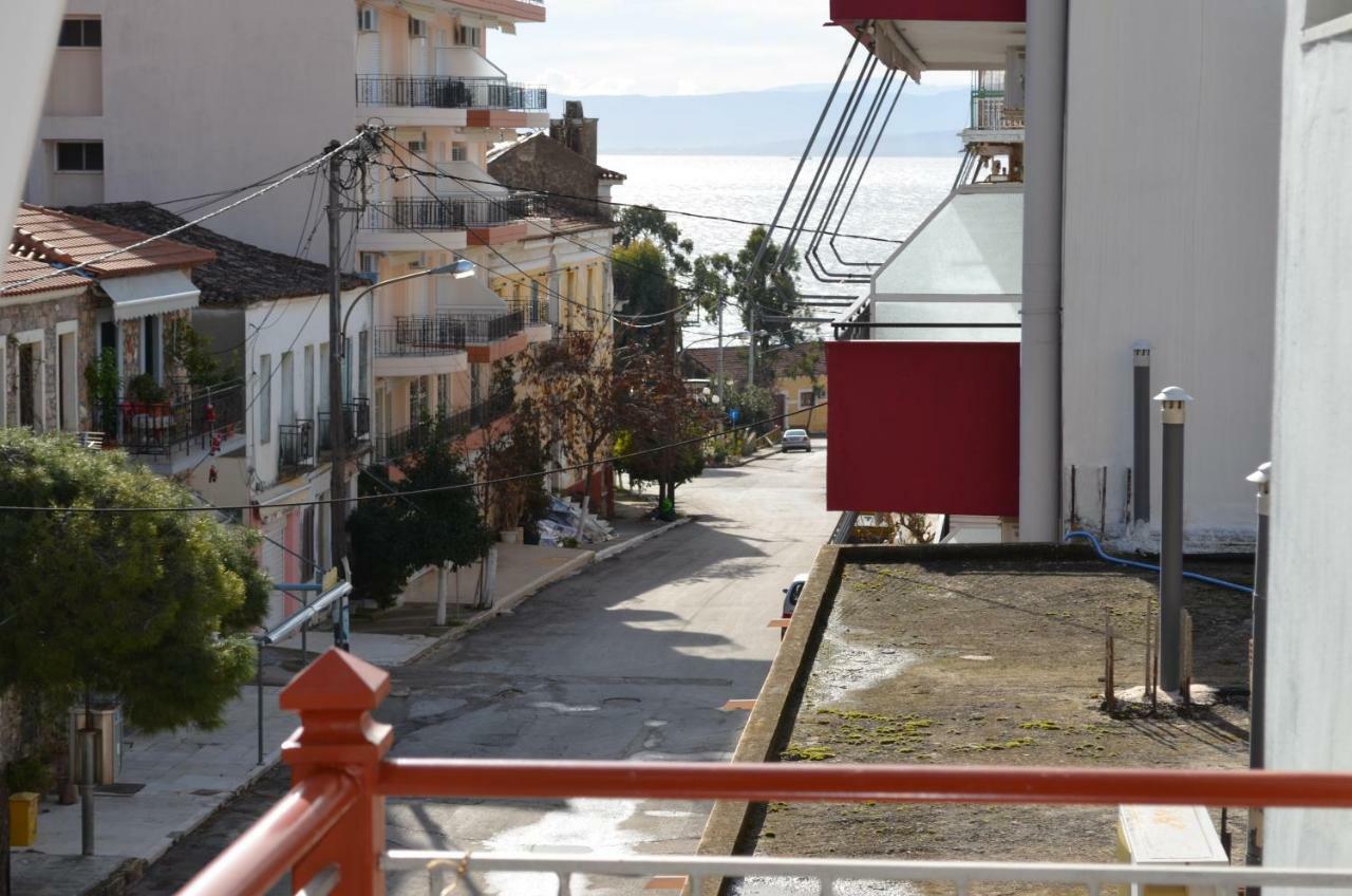 Palatino Studios Loutra Edipsou  Exterior foto